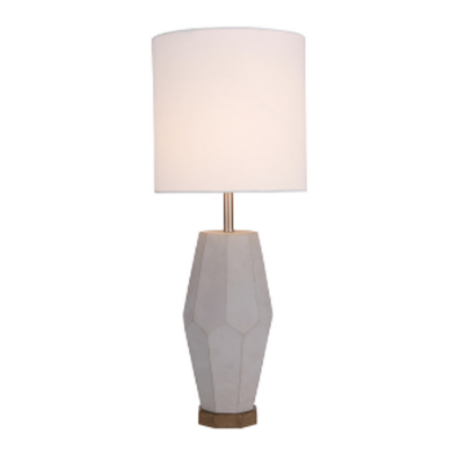 Table Lamp - Concrete Geometric