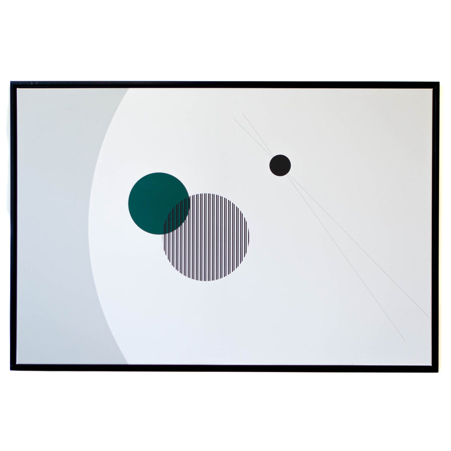 Art - Beka Dots 3 Green Large 42" X 62" CLEARED