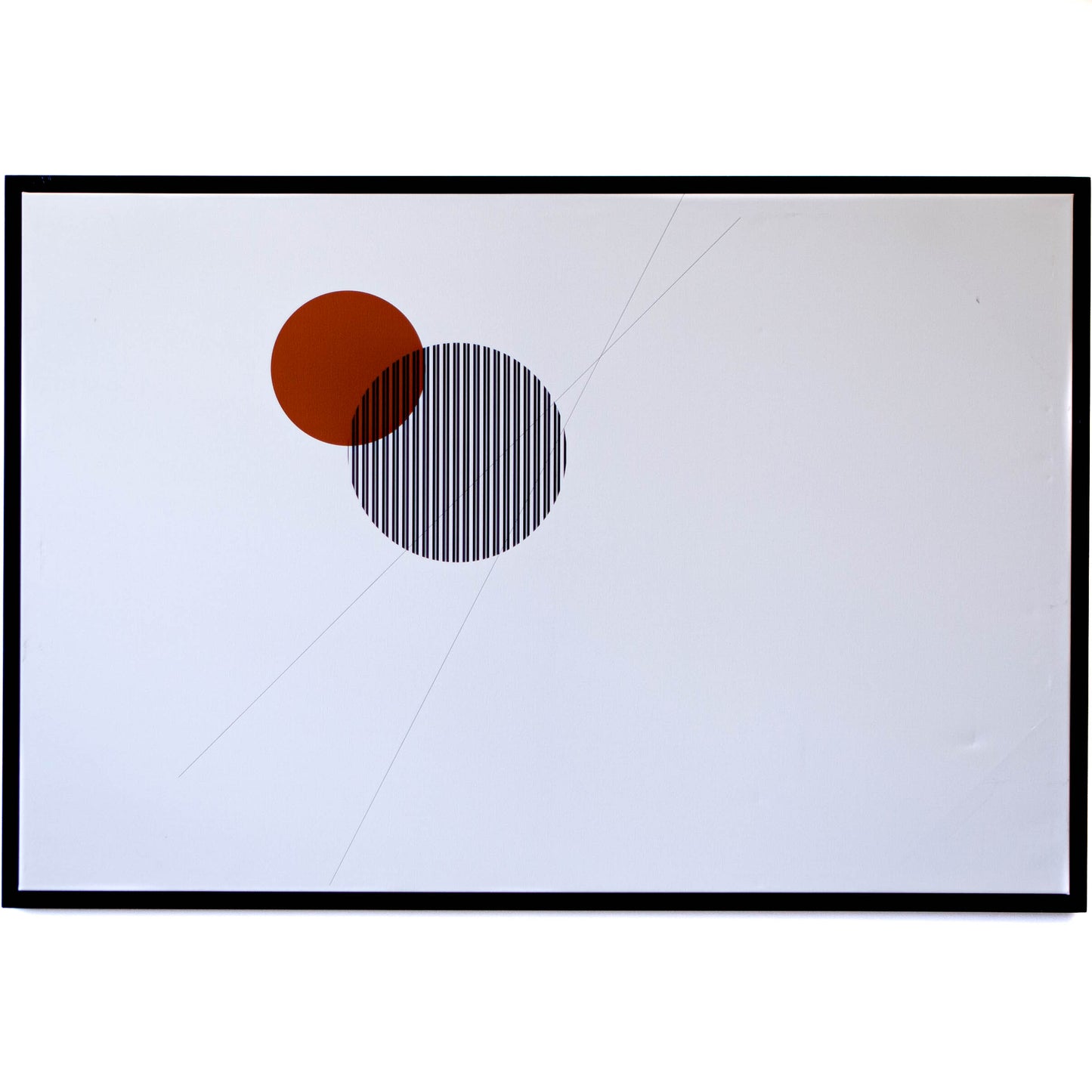 Art - Beka Dots 9 Orange Large 42" X 62" CLEARED
