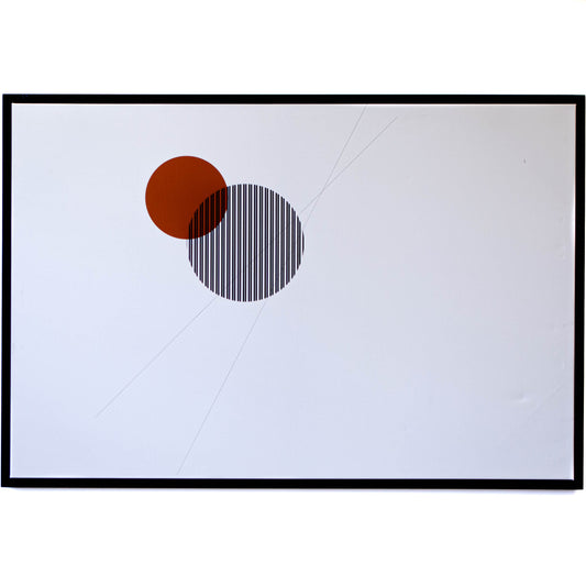 Art - Beka Dots 9 Orange Large 42" X 62" CLEARED