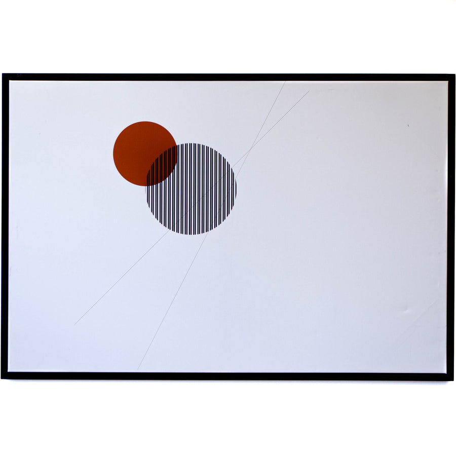 Art - Beka Dots 9 Orange Large 42" X 62" CLEARED