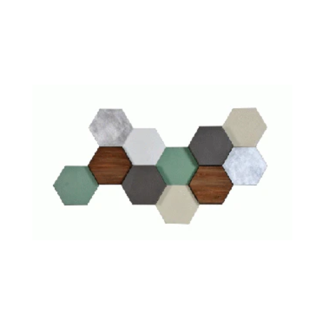 Multicolour Hexagon