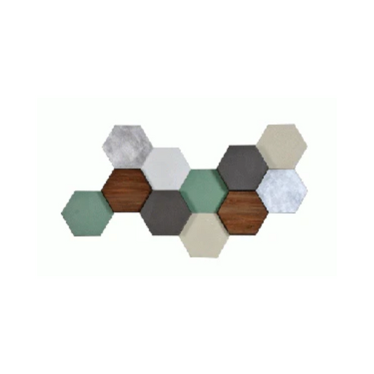 Multicolour Hexagon