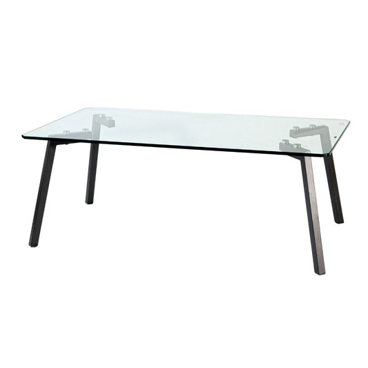 Collins Rectangular Glass Coffee Table