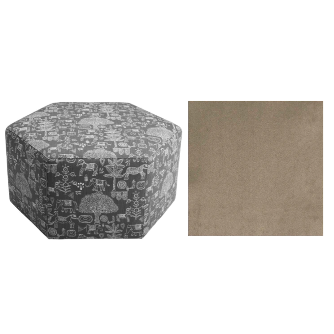 Pouf - Hexa Brown