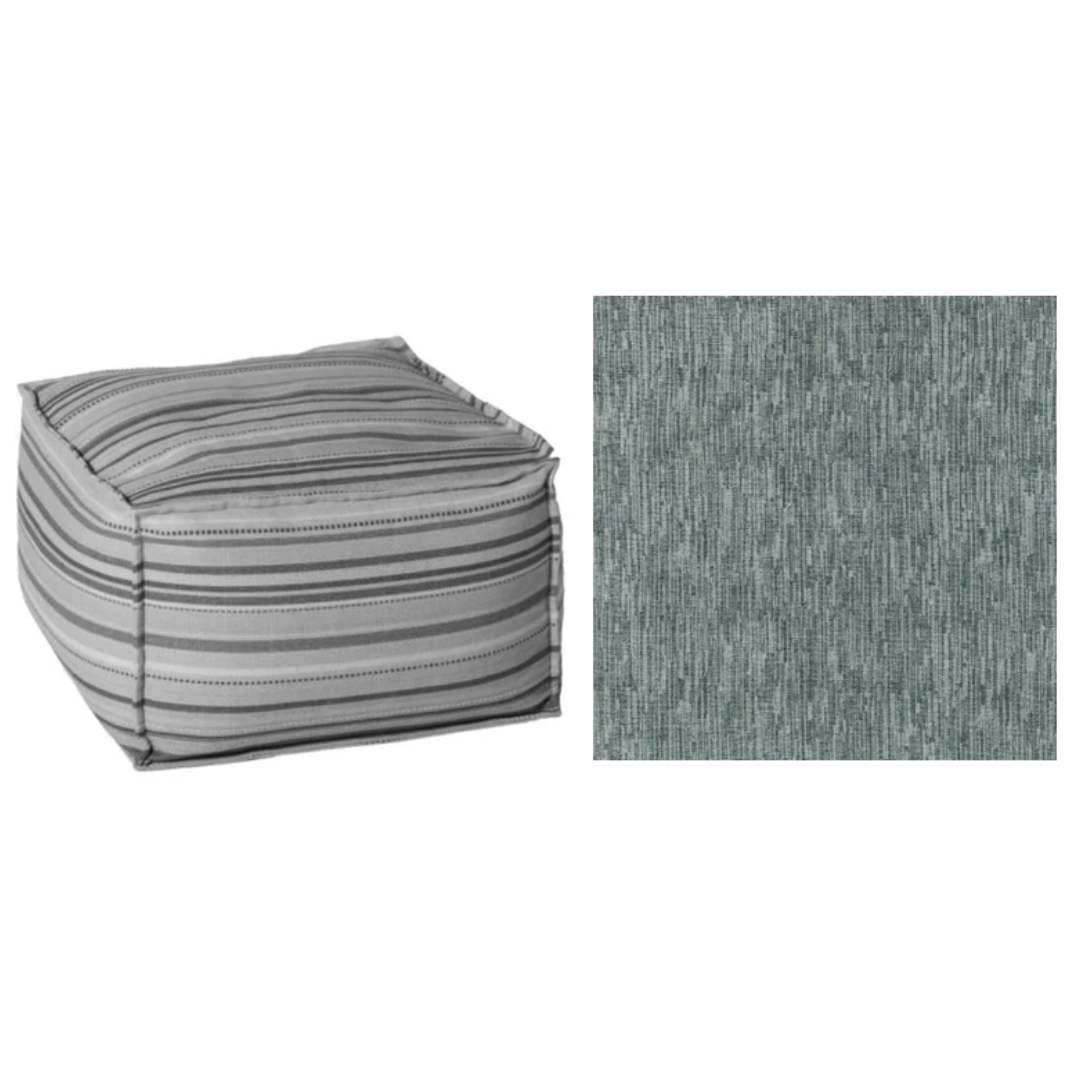 Pouf - Block Multi Grey