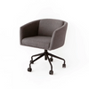 Office Chair - Radius Black Powder Coat Stockholm Graphite
