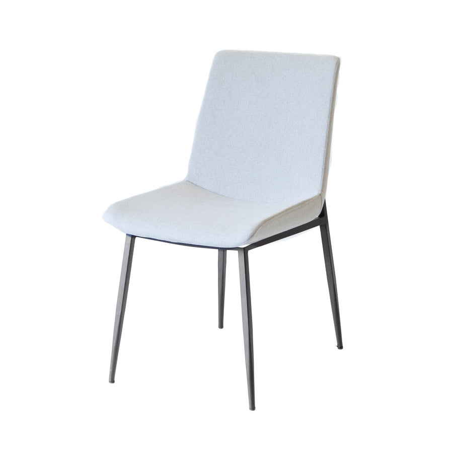 Sampson Grey Fabric w/ Black Frame