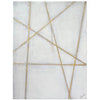 Art - White Background w/ Gold Lines 1 Medium 30" X 40" CLEARED