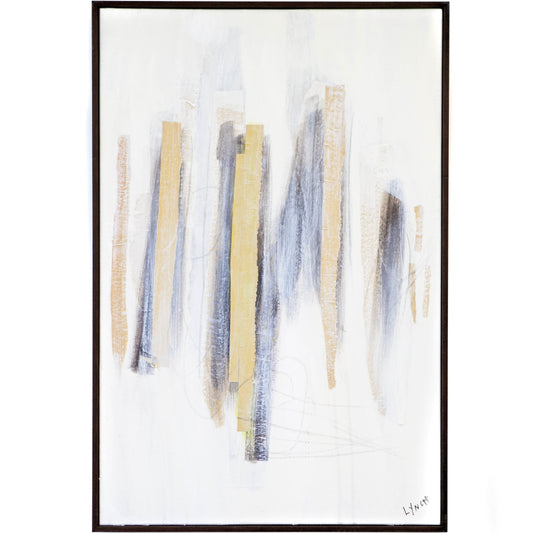 Art - Kellert Neutral & Gold - SMALL - CLEARED - 20" x 30"