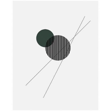 Art - Dots 12 Framed Black - Small - CLEARED 24" X 20"
