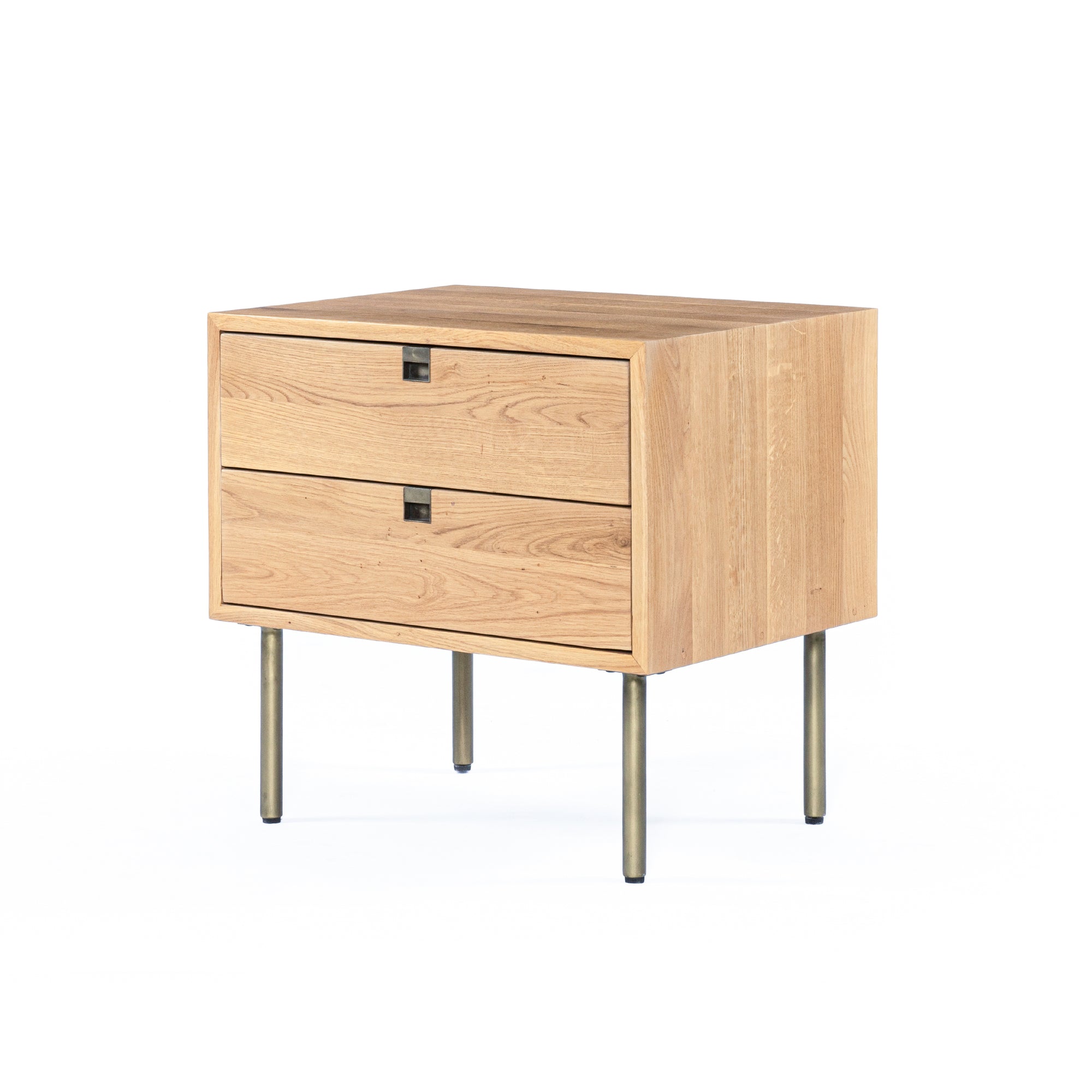 Nightstand -  Carlisle Oak 2 Drawers