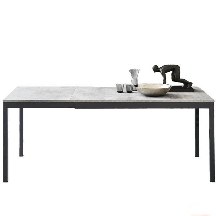 Rectangle Concrete Top w/ Grey Legs - 35x51"