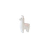 Piggy Bank - White Llama w/ Pink Saddle