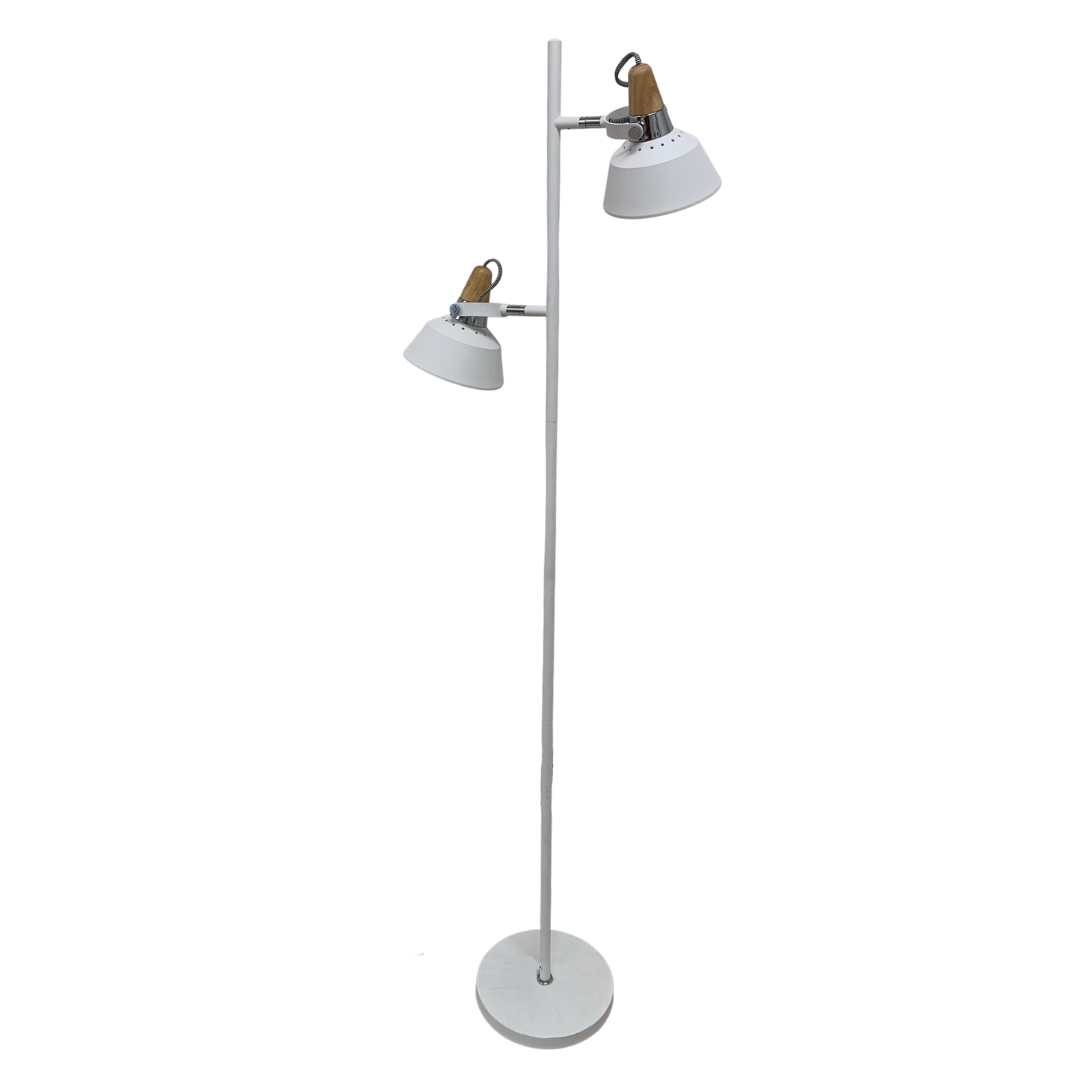 Floor Lamp - 2 Adjustable Heads