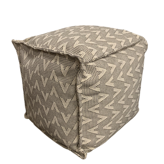 Pouf - Cube Arrowhead Tweed