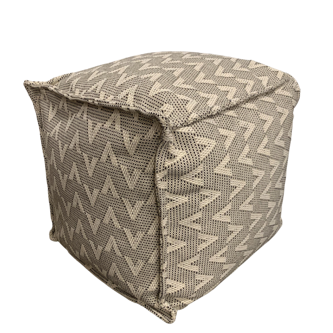 Pouf - Cube Arrowhead Tweed