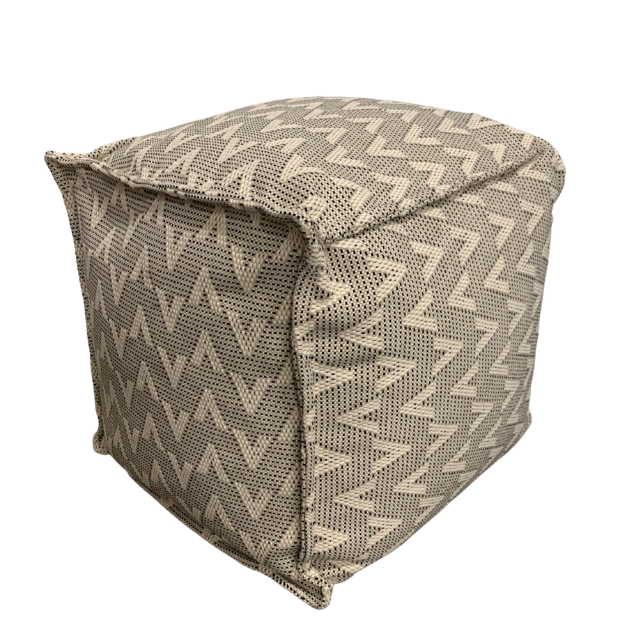 Pouf - Cube Arrowhead Tweed