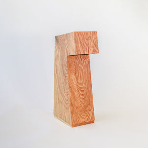 Table Lamp - Walnut Block