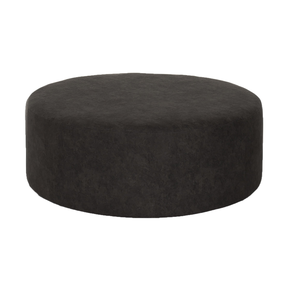 Round Dark Grey