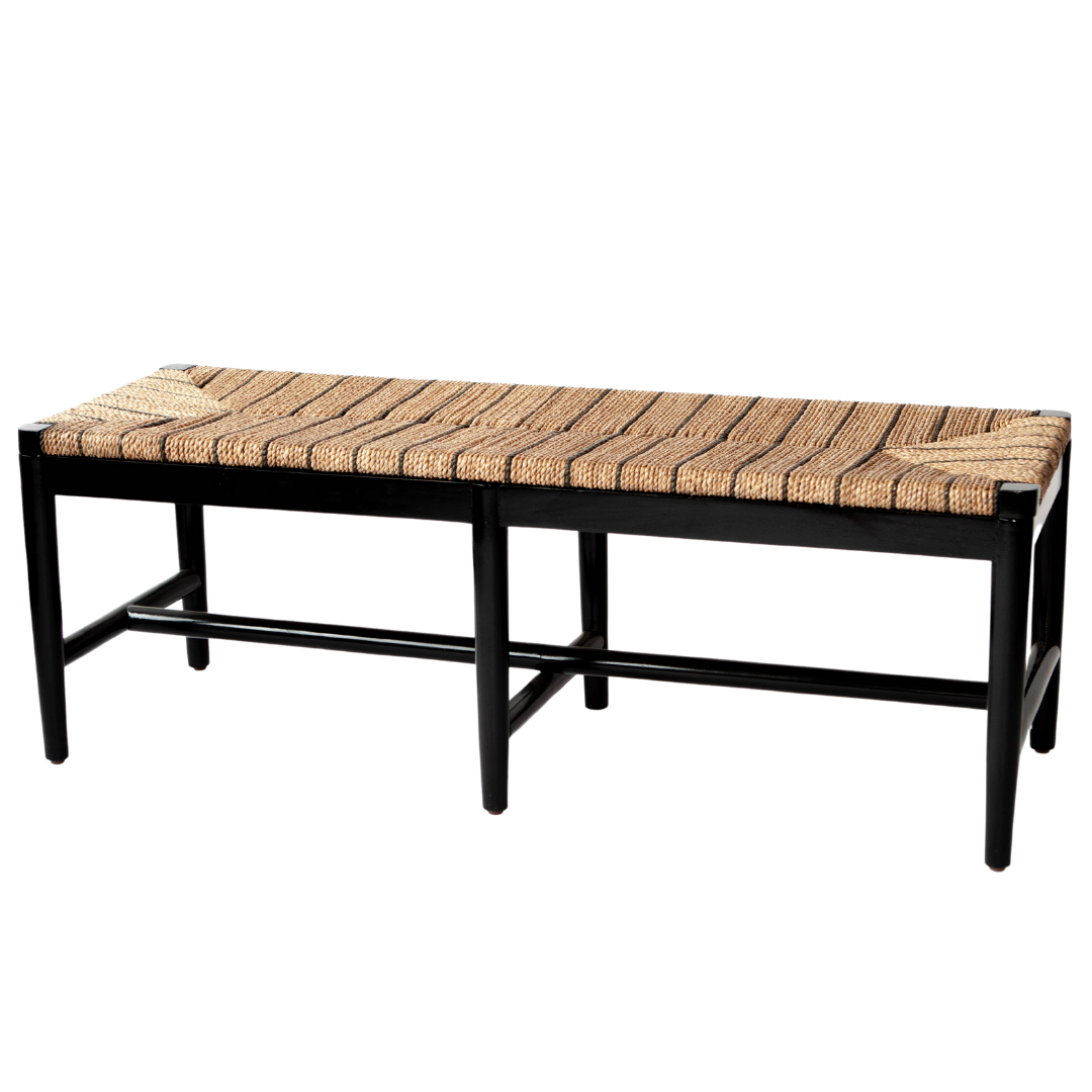 Bench - Mango Wood & Rope - 17x49