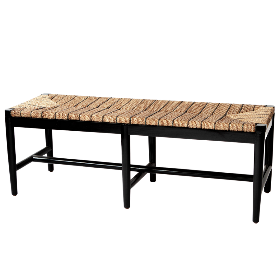 Bench - Mango Wood & Rope - 17x49