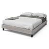 Bed - Queen Upholstered Light Grey