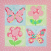 Art - Pink Children's 4 Squares Medium 28" X 28" CLEARED