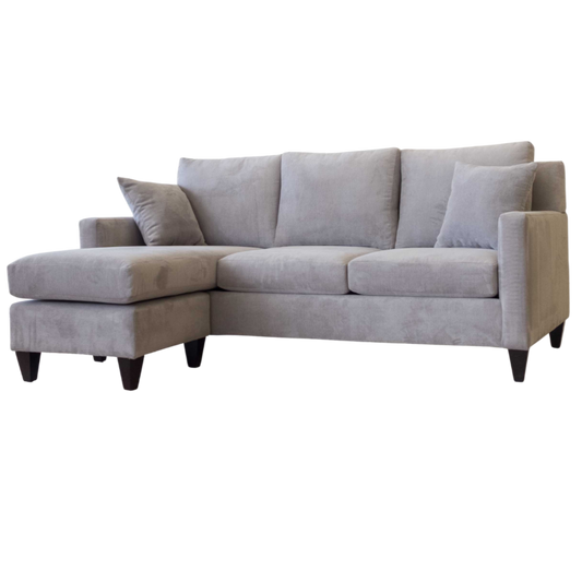 Sectional - Walsh Reversible Weathered Light Grey - 76"