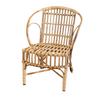 Accent Chair - Bamboo w/ Rounded Back