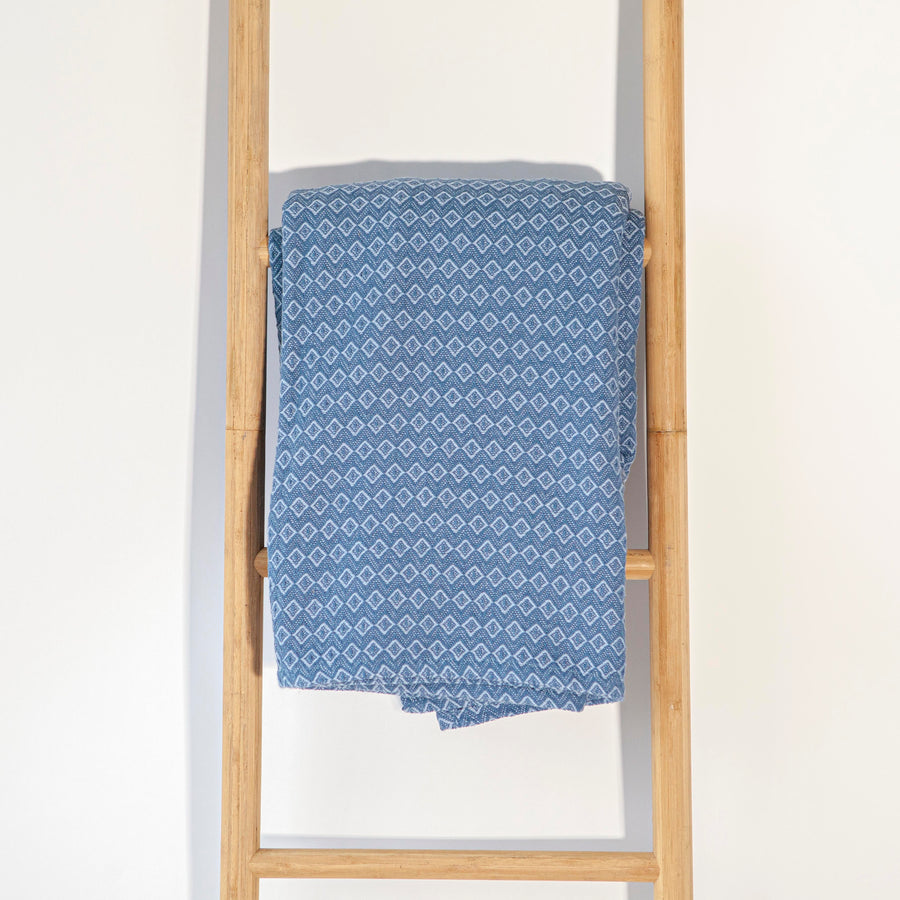 Blue w/ Diamond Pattern