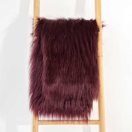Faux Fur Purple