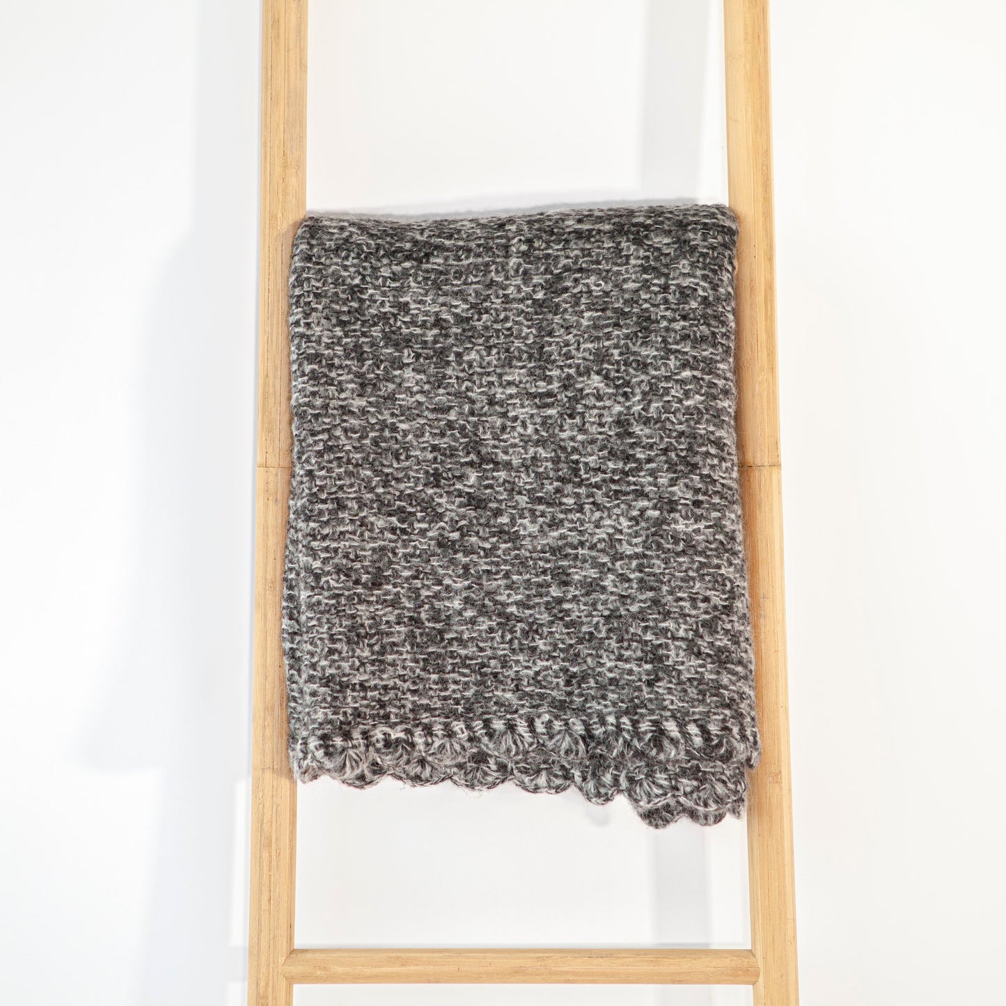 Black Grey Knit