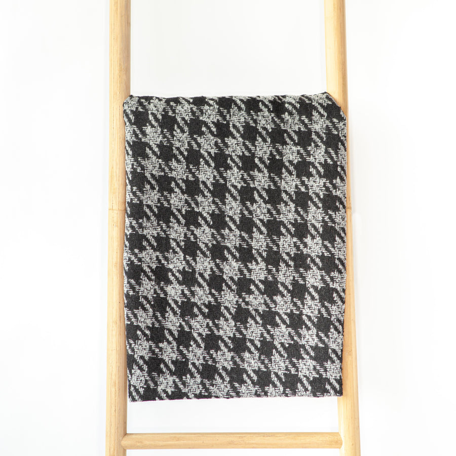 Black & Grey Houndstooth
