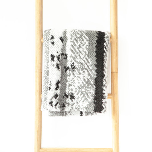 Black, White & Grey Knitted