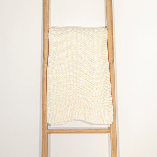Cream Knitted Simple