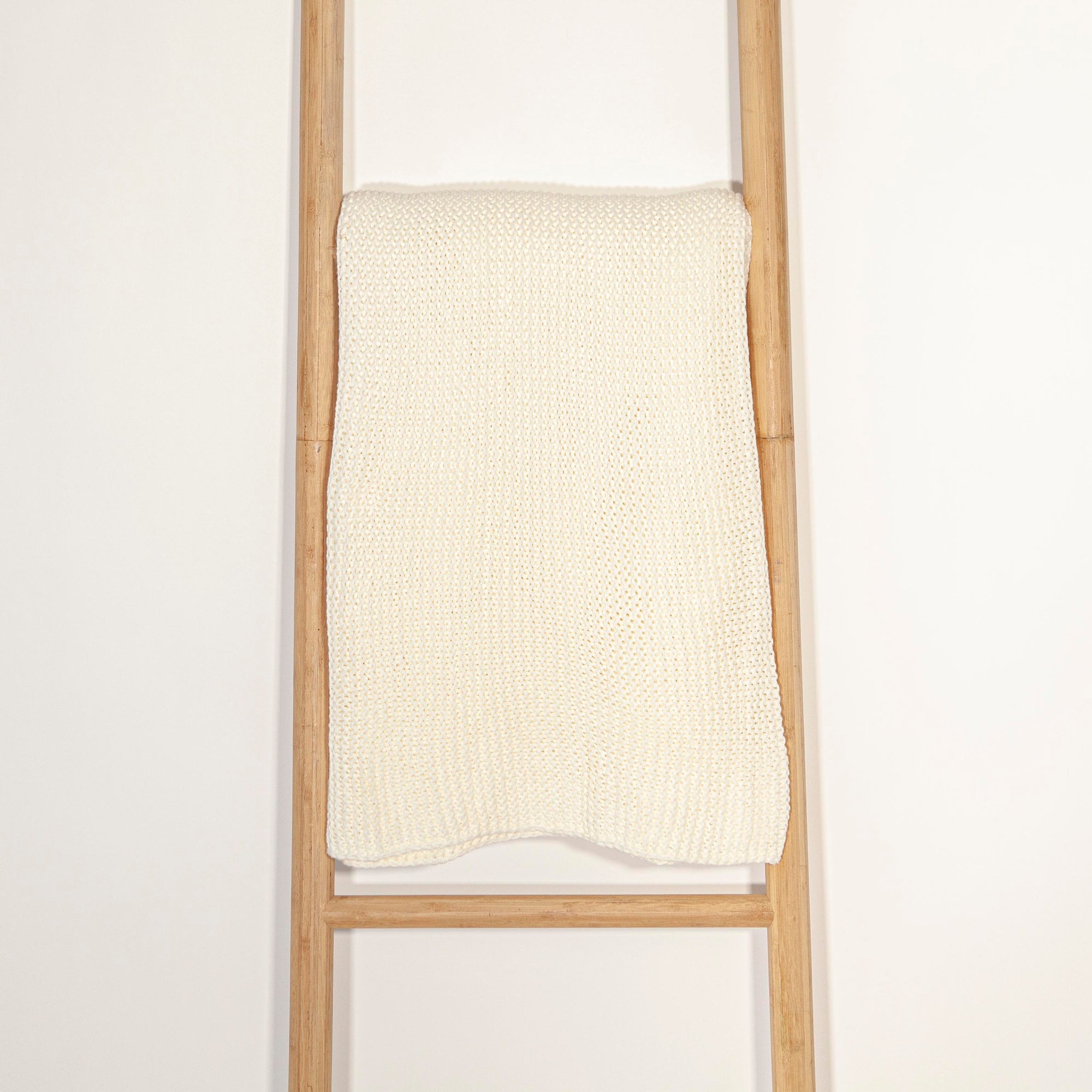 Cream Knitted Simple