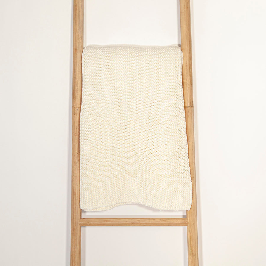 Cream Knitted Simple