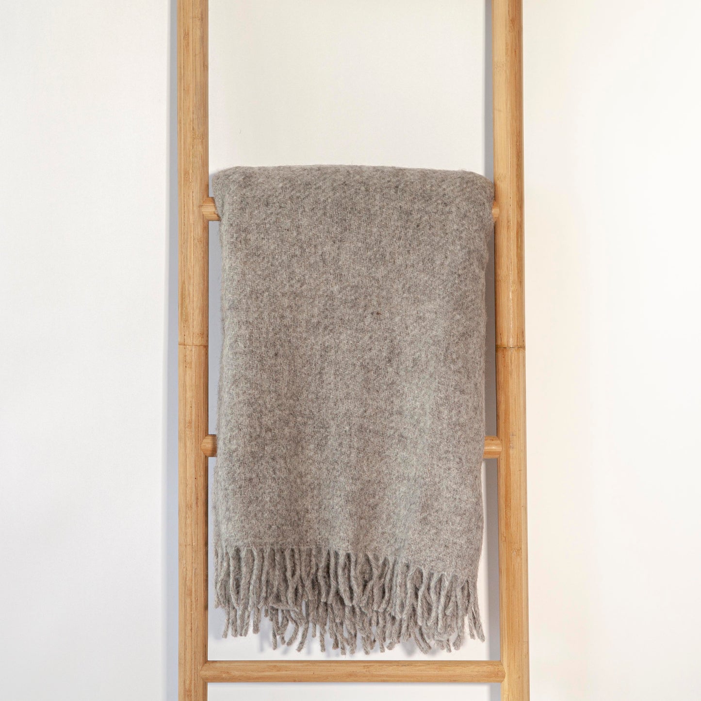 Gotland Natural Grey w/ Fringe
