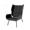 Accent Chair - Elk Pendleton Diamond River Charcoal w/ Black Ash