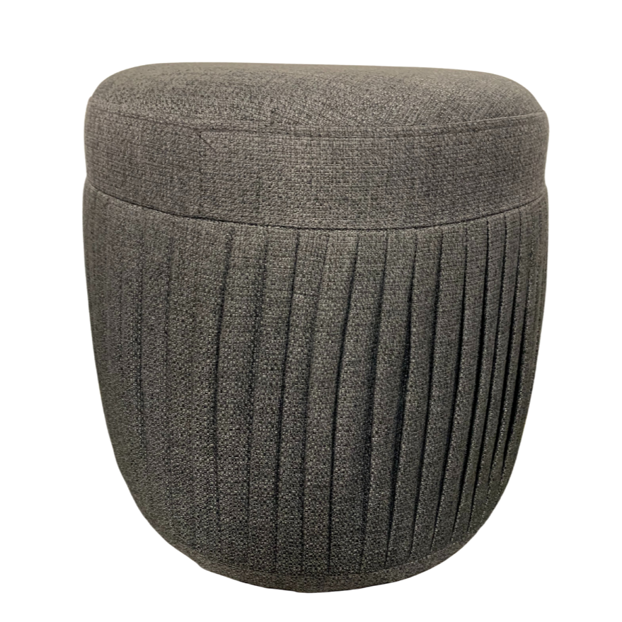 Small Dark Grey Ruched