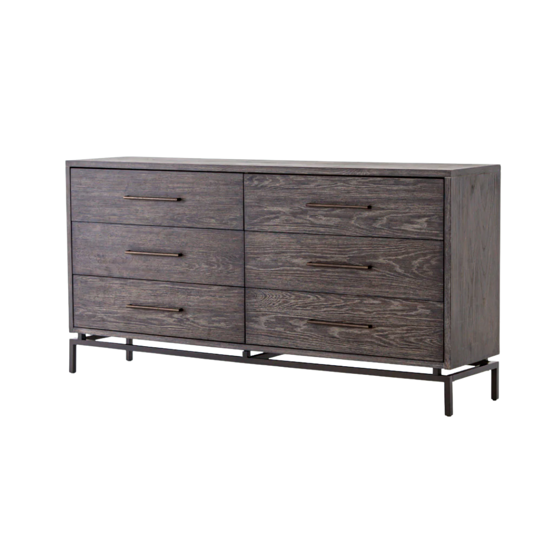 Dresser - Greta 6 Drawer Wood