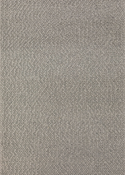 Light Grey Thick Weave Rug