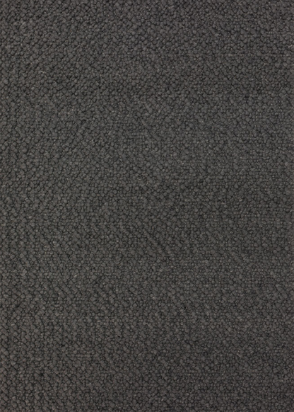 Dark Grey Thick Weave Rug