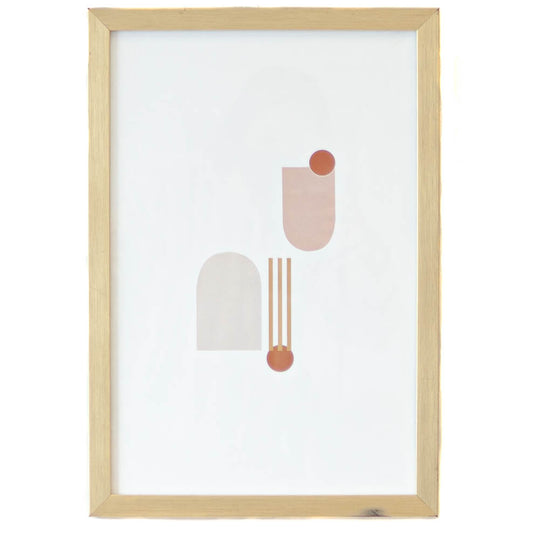 Art - Beka Curve Lines 1 - Small - CLEARED 13" X 19"