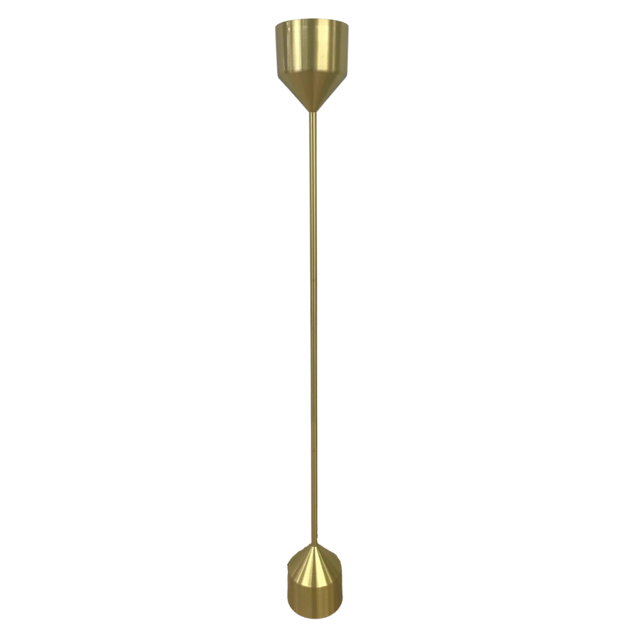 Floor Lamp - Barbell Brass