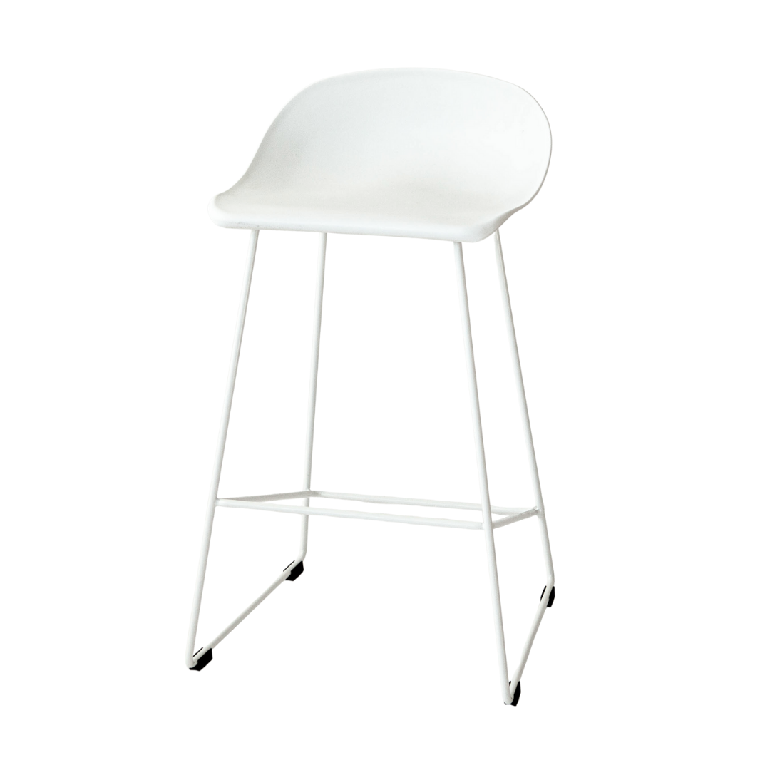 Counter Stool - Escape Sled White