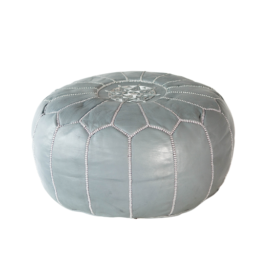 Pouf - Julius Dark Grey Leather