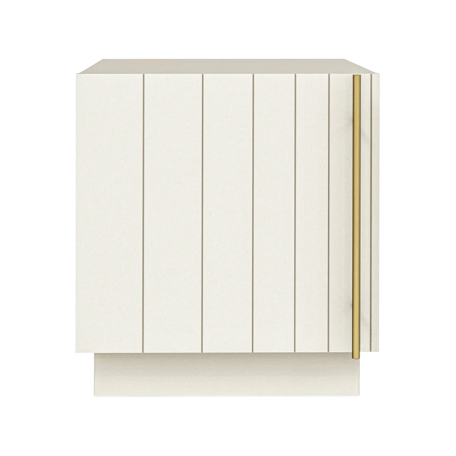 Nightstand -  Elora Satin Pearl