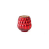 Vase - Red Shiny Geometric